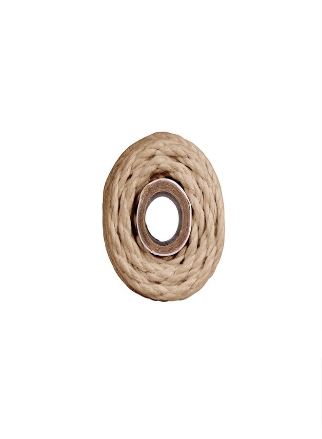 Bobbiny | 3 Ply Twisted Macrame Cotton Cord Dori (Roll Packaging) Thread for Macrame DIY and Other Projects | Chikku | 3mm,20 Meter - Image 4